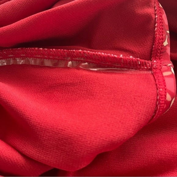 NEW Rhode Zinnia Floral High Rise Medium Coverage Bikini bottom red size 3X - Picture 5 of 13